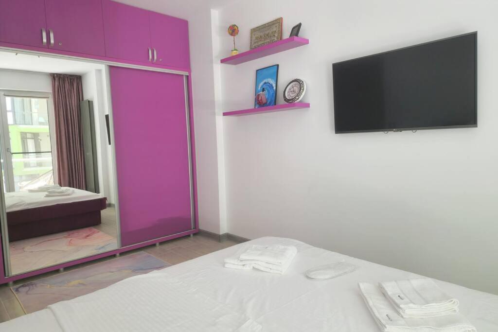 Nasty 24 Aparthotel Pool & Spa Mamaia Nord Navodari Ngoại thất bức ảnh