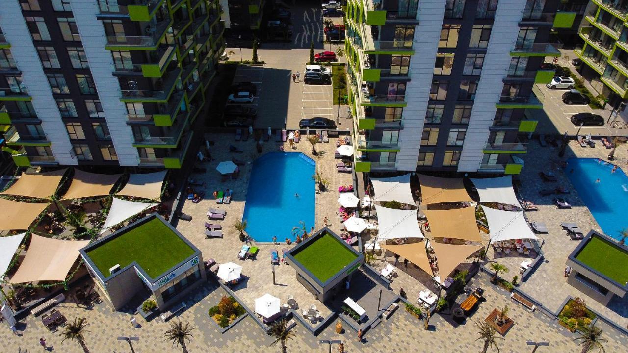 Nasty 24 Aparthotel Pool & Spa Mamaia Nord Navodari Ngoại thất bức ảnh